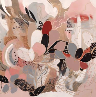Print of Abstract Patterns Digital by Patrick Tsang