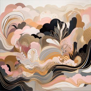 Print of Patterns Digital by Patrick Tsang
