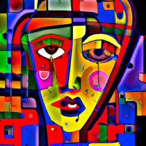 Collection "Ethereal Expressions: Abstract Portraits of Women"