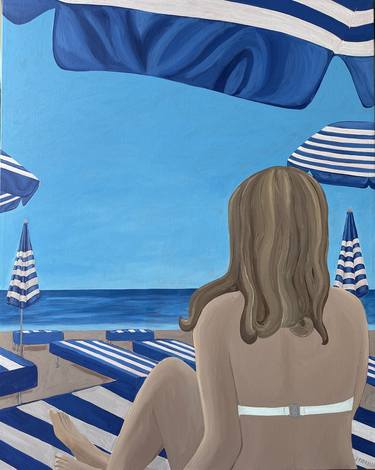 Original Beach Paintings by Jackie Fiorello