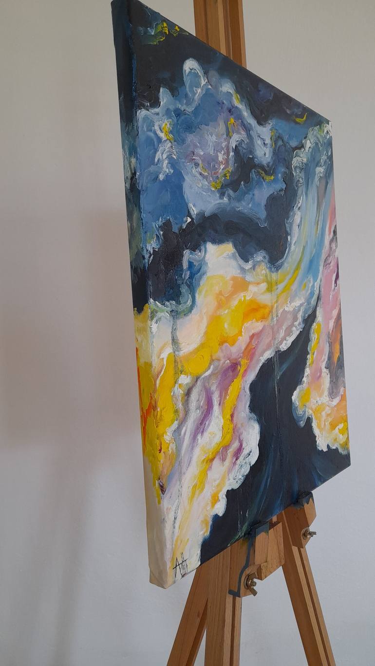 Original Abstract Painting by Natalia Atamanchuk