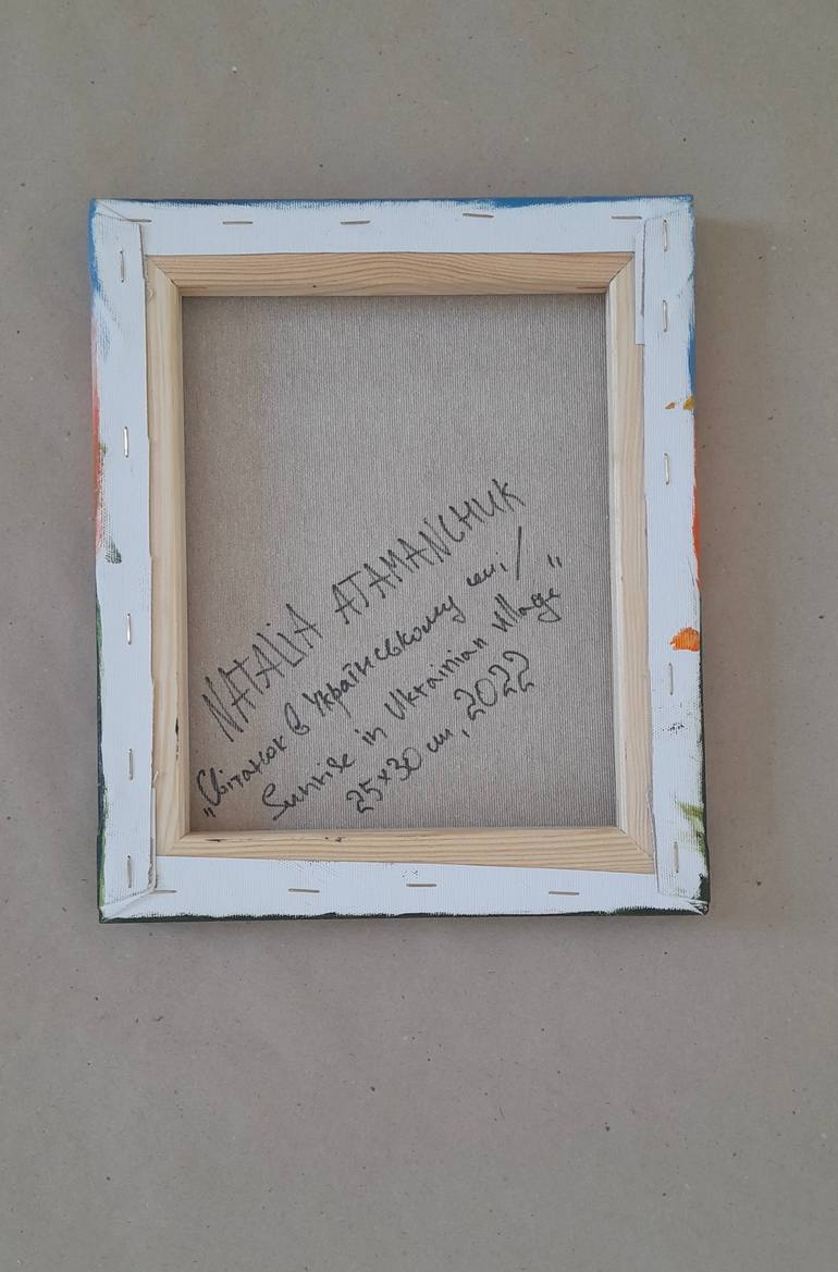 Original Modernism Landscape Painting by Natalia Atamanchuk