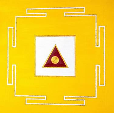 Triangle. Geometry Yantra thumb