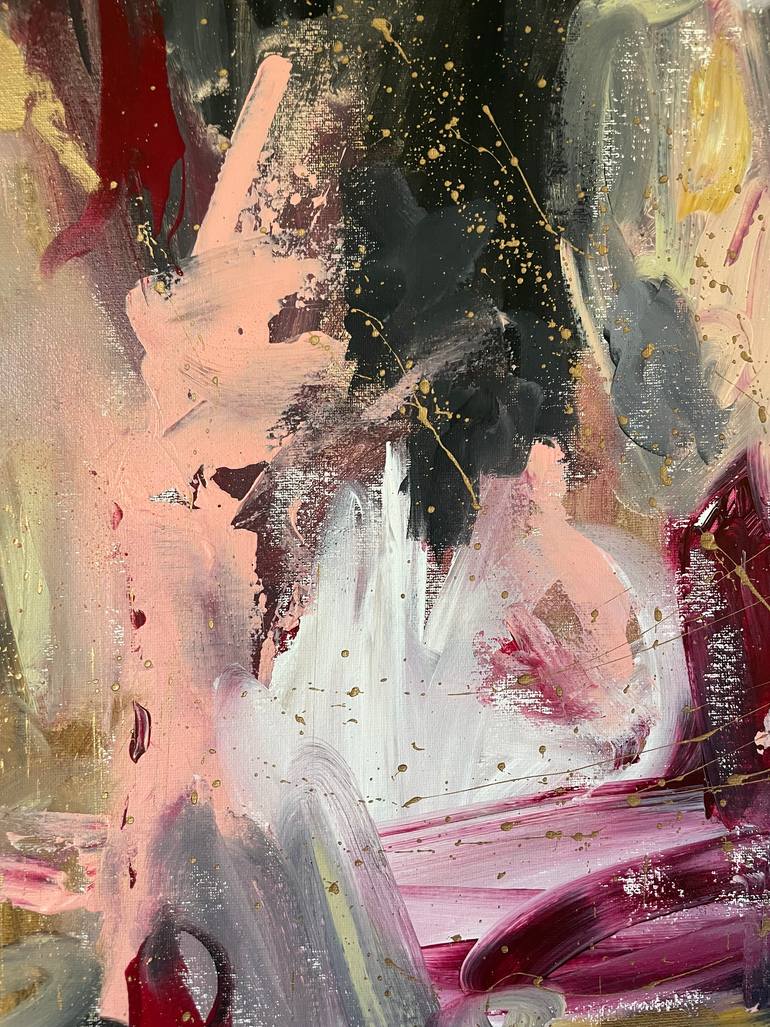 Original Abstract Expressionism Abstract Painting by Leigh Sugden