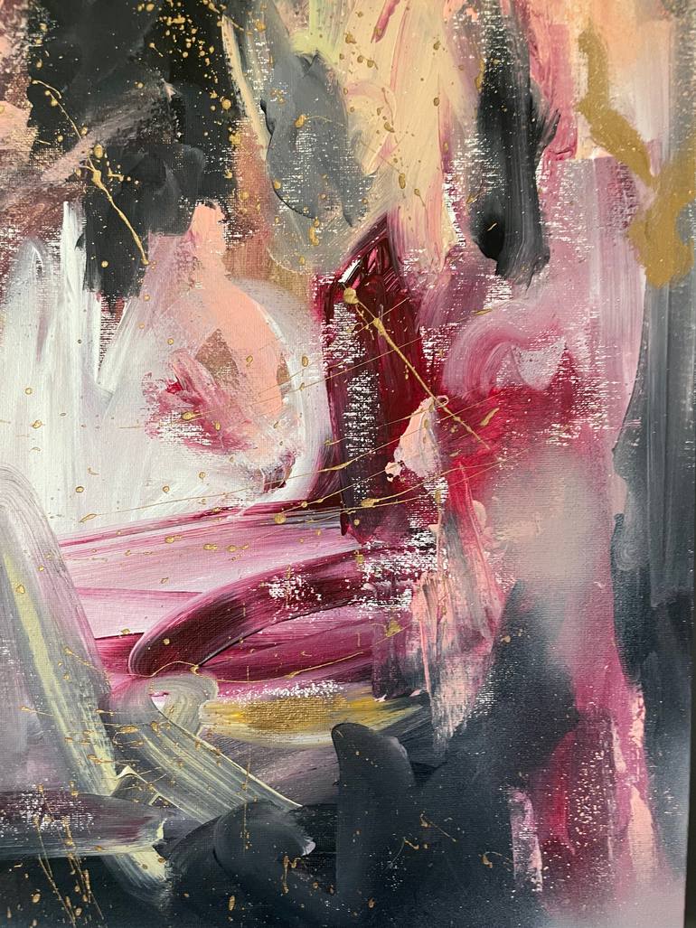 Original Abstract Expressionism Abstract Painting by Leigh Sugden