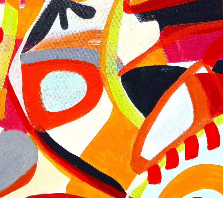 Original Abstract Painting by Maren Roelofsen