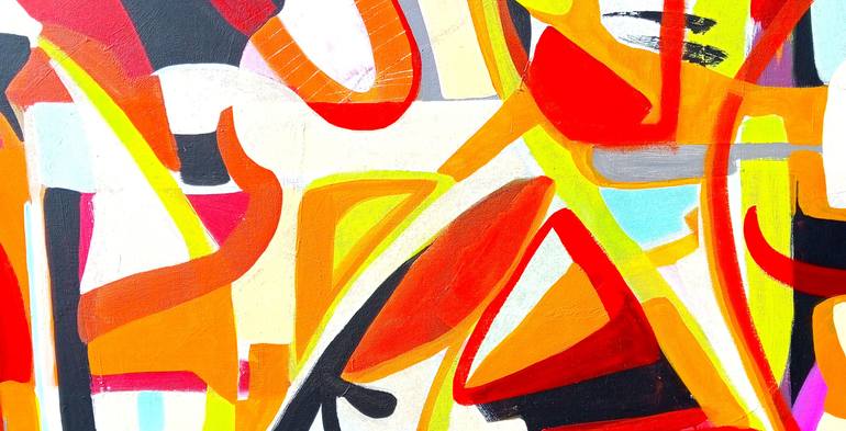 Original Abstract Painting by Maren Roelofsen