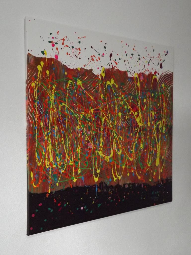 Original Abstract Painting by RutraSaid RutraSaid