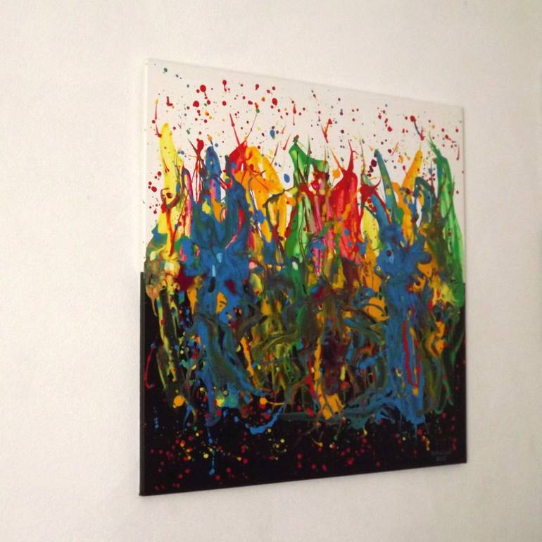 Original Abstract Painting by RutraSaid RutraSaid