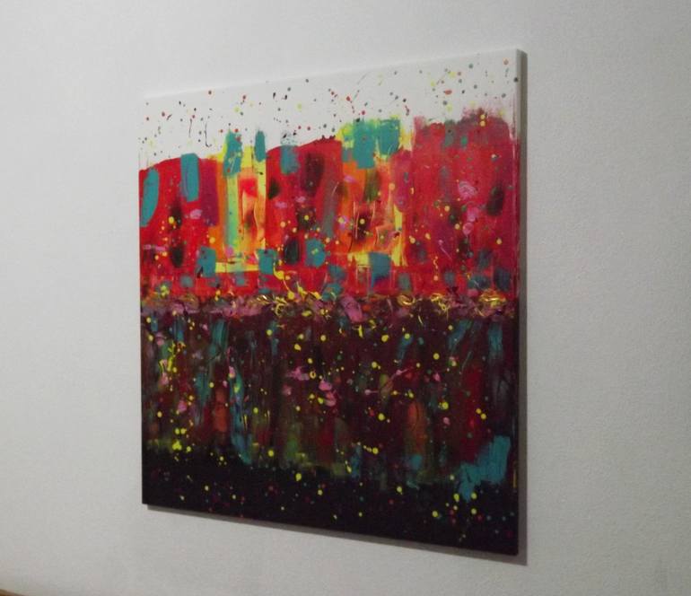 Original Abstract Painting by RutraSaid RutraSaid