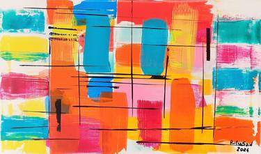 Original Abstract Paintings by RutraSaid RutraSaid