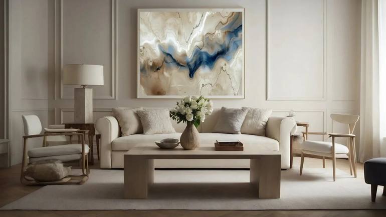 Original Abstract Expressionism Abstract Digital by Elle Podolska