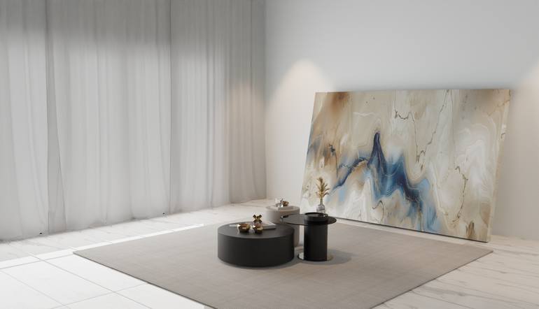 Original Abstract Expressionism Abstract Digital by Elle Podolska