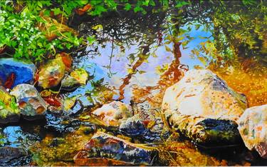Original Fine Art Landscape Paintings by Jennifer Lee