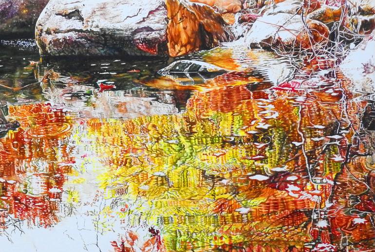 Original Fine Art Landscape Painting by Jennifer Lee