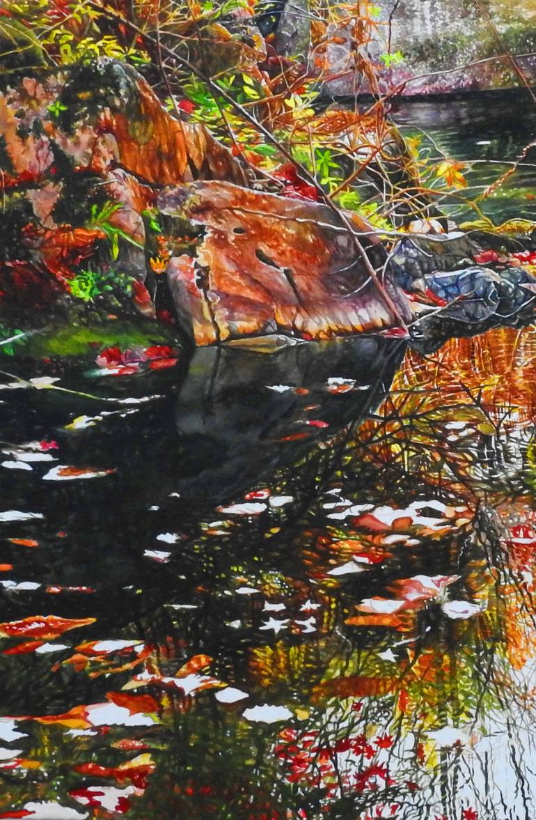 Original Fine Art Landscape Painting by Jennifer Lee