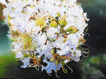 Original Fine Art Floral Paintings by Jennifer Lee