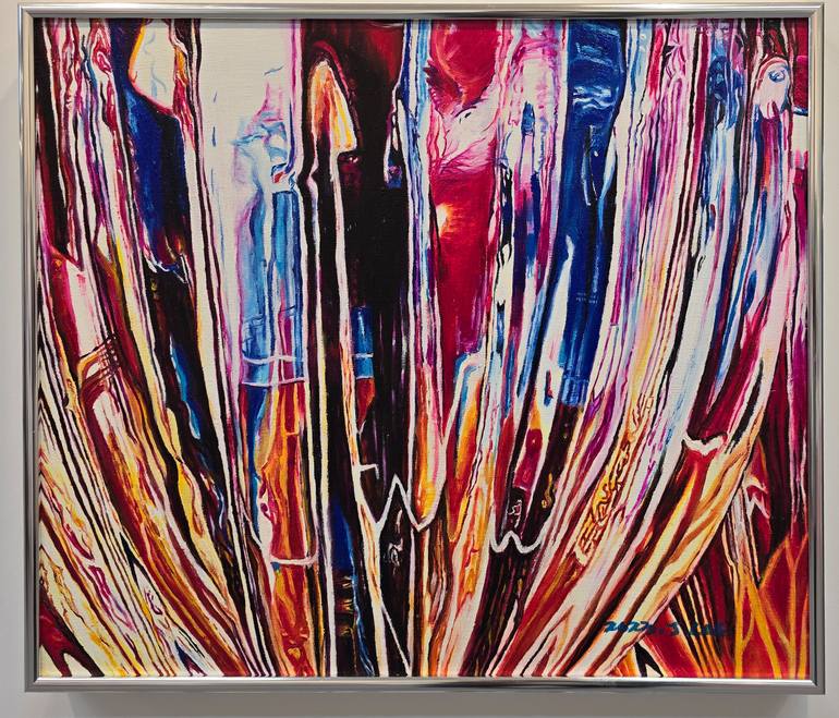 Original Contemporary Abstract Painting by Jennifer Lee