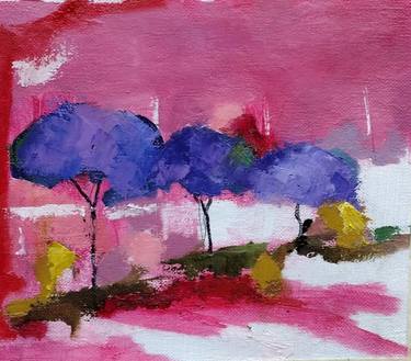 Original Abstract Landscape Paintings by Antonio Sastre
