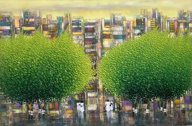 Original Landscape Paintings by Trong Thuong Tran