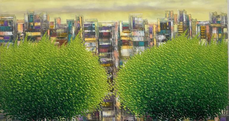 Original Landscape Painting by Trong Thuong Tran