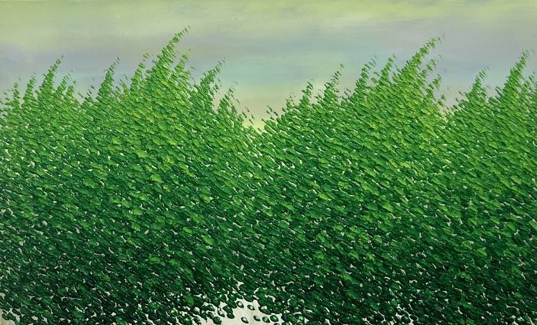 Original Landscape Painting by Trong Thuong Tran