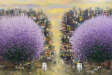 Original Impressionism Landscape Paintings by Trong Thuong Tran