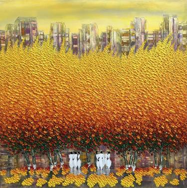 Original Impressionism Landscape Paintings by Trong Thuong Tran