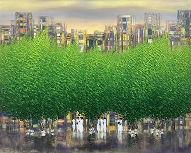 Original Landscape Paintings by Trong Thuong Tran