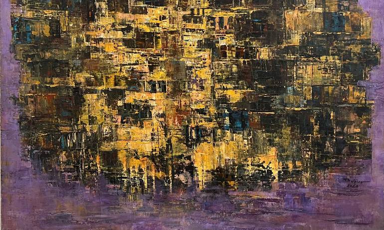 Original Abstract Painting by Trong Thuong Tran