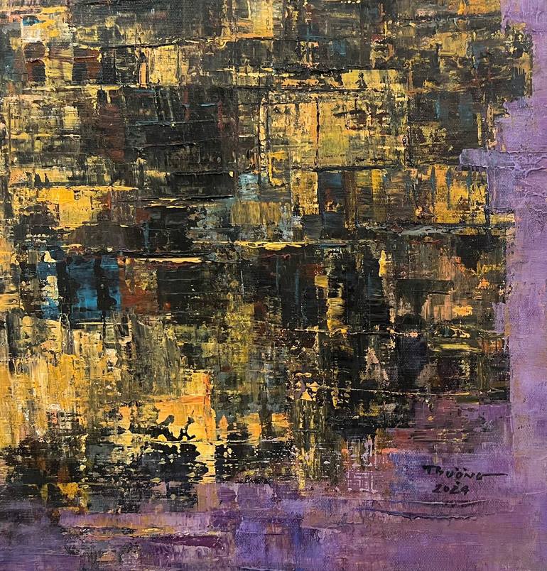 Original Abstract Painting by Trong Thuong Tran