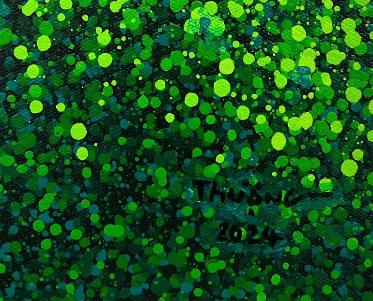 Original Impressionism Nature Painting by Trong Thuong Tran