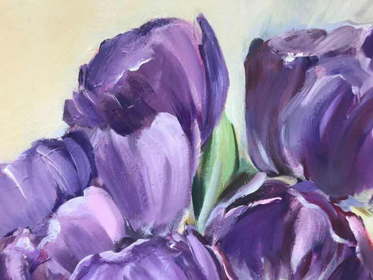 Original Impressionism Floral Painting by Liudmyla Popova