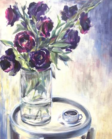 Original Impressionism Floral Paintings by Liudmyla Popova