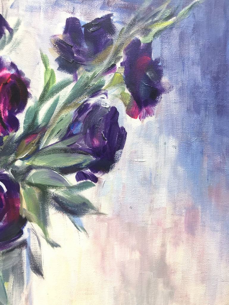 Original Impressionism Floral Painting by Liudmyla Popova