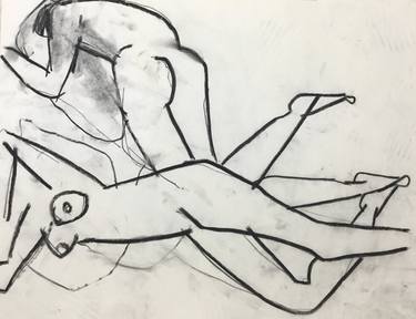 Print of Abstract Erotic Drawings by Marta Wakula-Mac