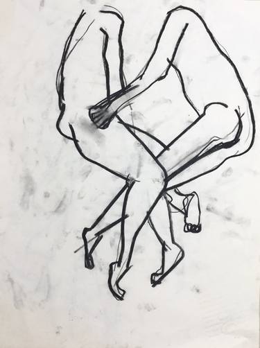 Print of Nude Drawings by Marta Wakula-Mac