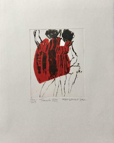 Print of Abstract Expressionism Women Printmaking by Marta Wakula-Mac