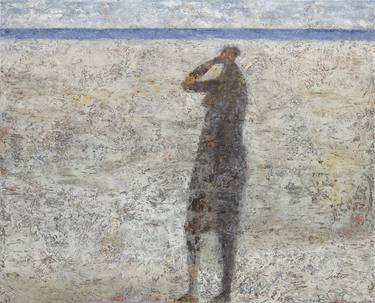 Original Figurative Beach Paintings by Ruth Hunter