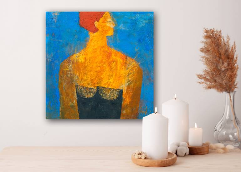 Original Figurative Women Painting by Ruth Hunter