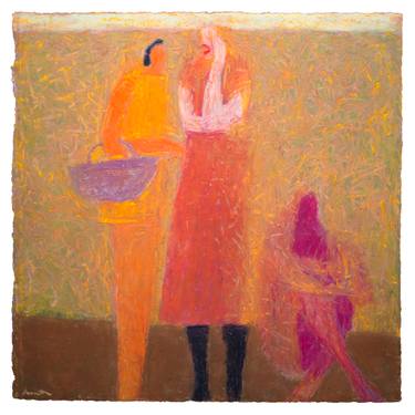 Original Figurative People Paintings by Ruth Hunter