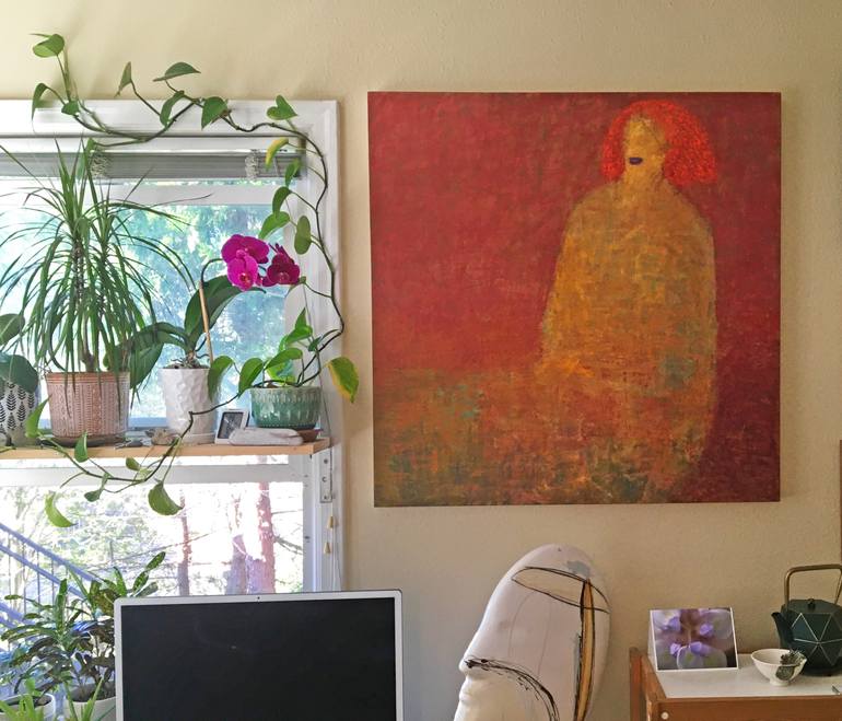 Original Figurative People Painting by Ruth Hunter