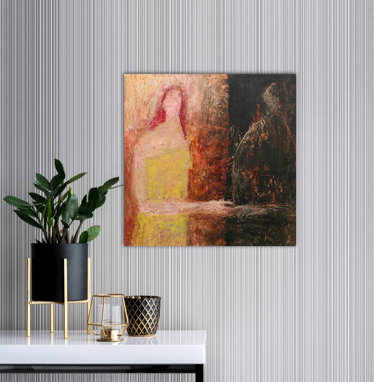 Original Figurative People Painting by Ruth Hunter