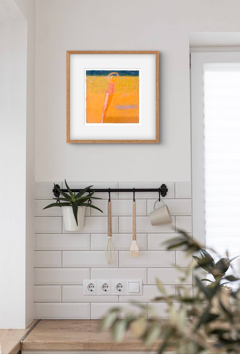 Original Figurative Beach Painting by Ruth Hunter