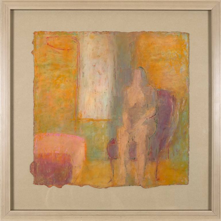 Original Figurative People Painting by Ruth Hunter