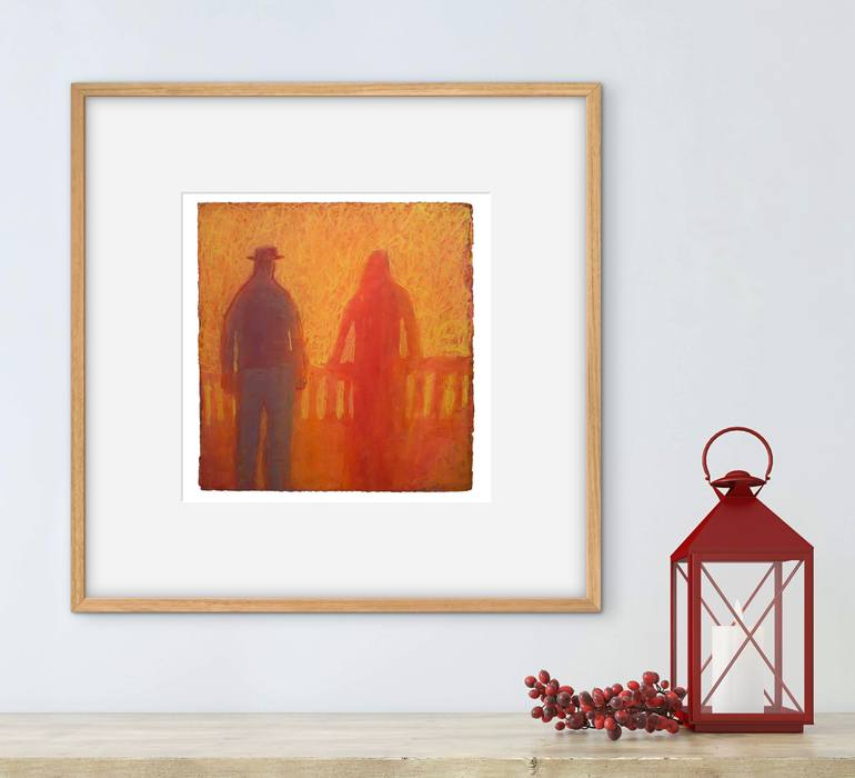 Original Figurative People Painting by Ruth Hunter