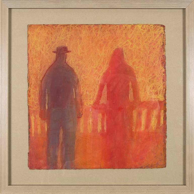 Original Figurative People Painting by Ruth Hunter