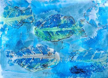 Print of Fish Drawings by renon studio