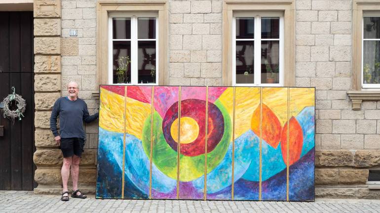 Original Contemporary Religion Painting by Paulus Remmers