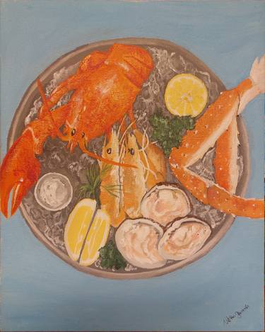 Print of Conceptual Food Paintings by Vytoria Pawloski Godiemski